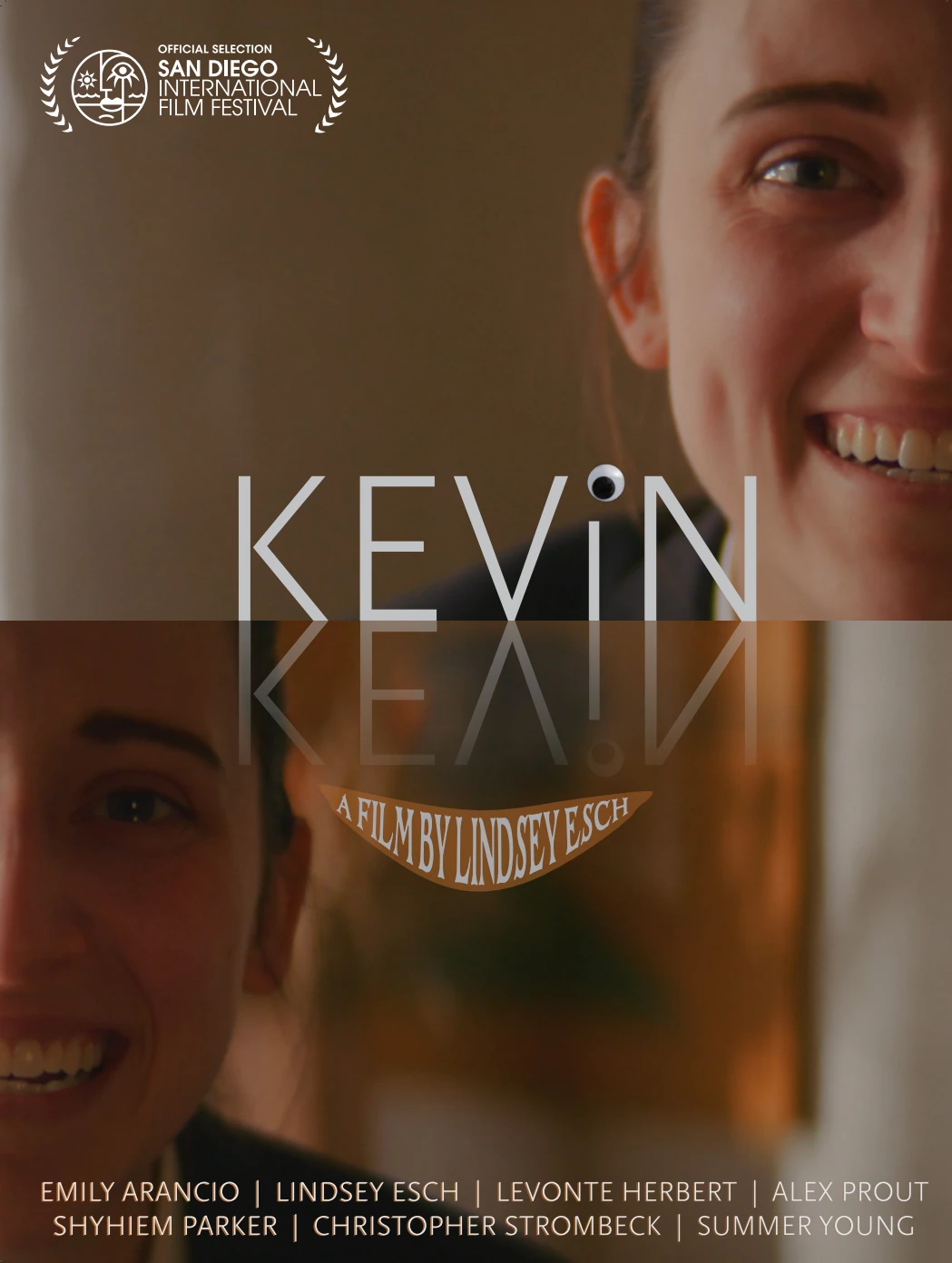 Poster for the short film KEVIN