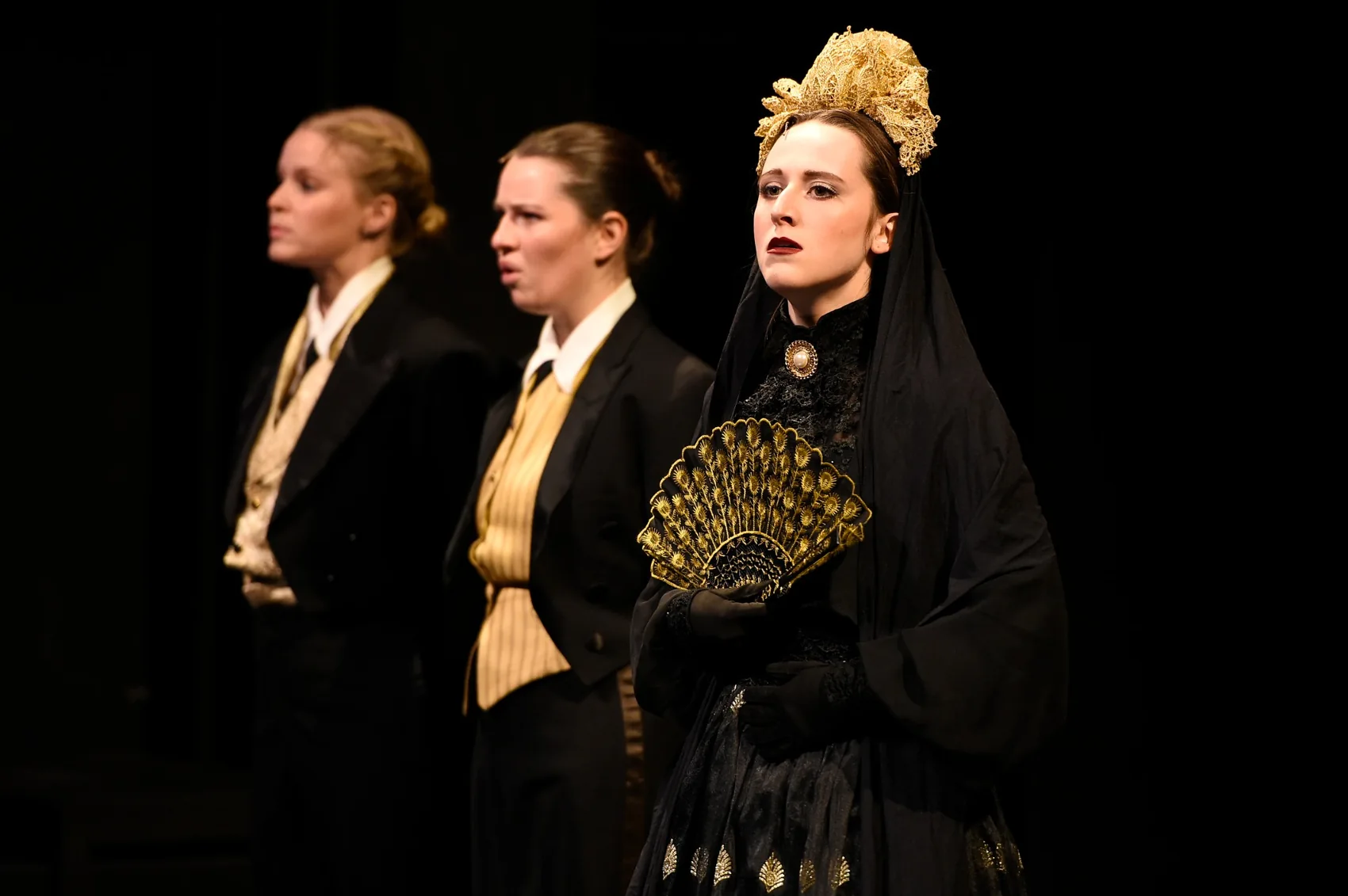 Linds Esch in As You Like It as Phoebe / Duchess Frederick