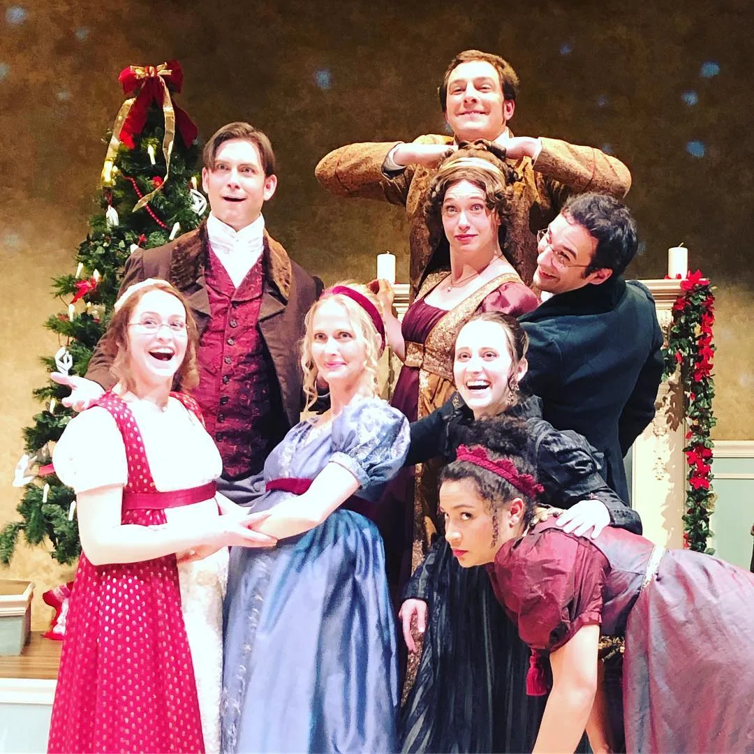 Linds Esch in Miss Bennet: Christmas at Pemberley as Anne de Bourgh