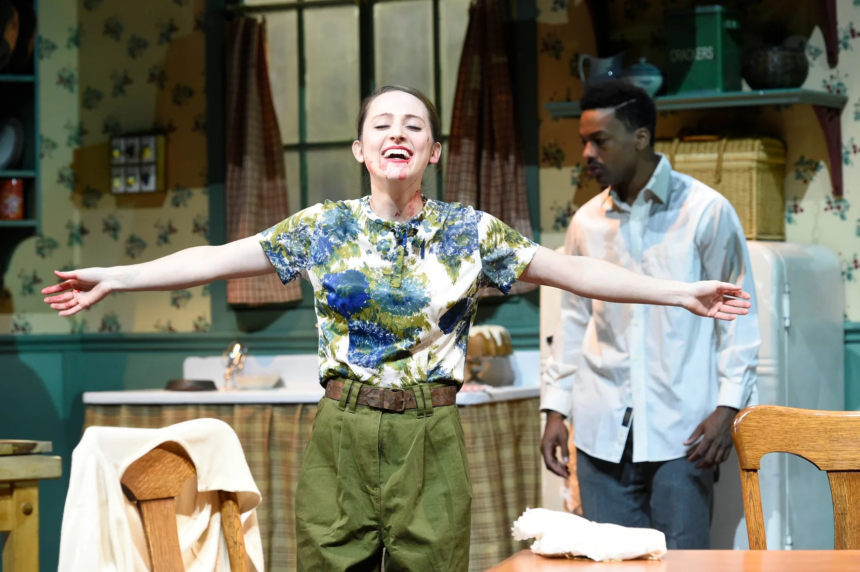 Linds Esch performing in Miss Julie: Freedom Summer