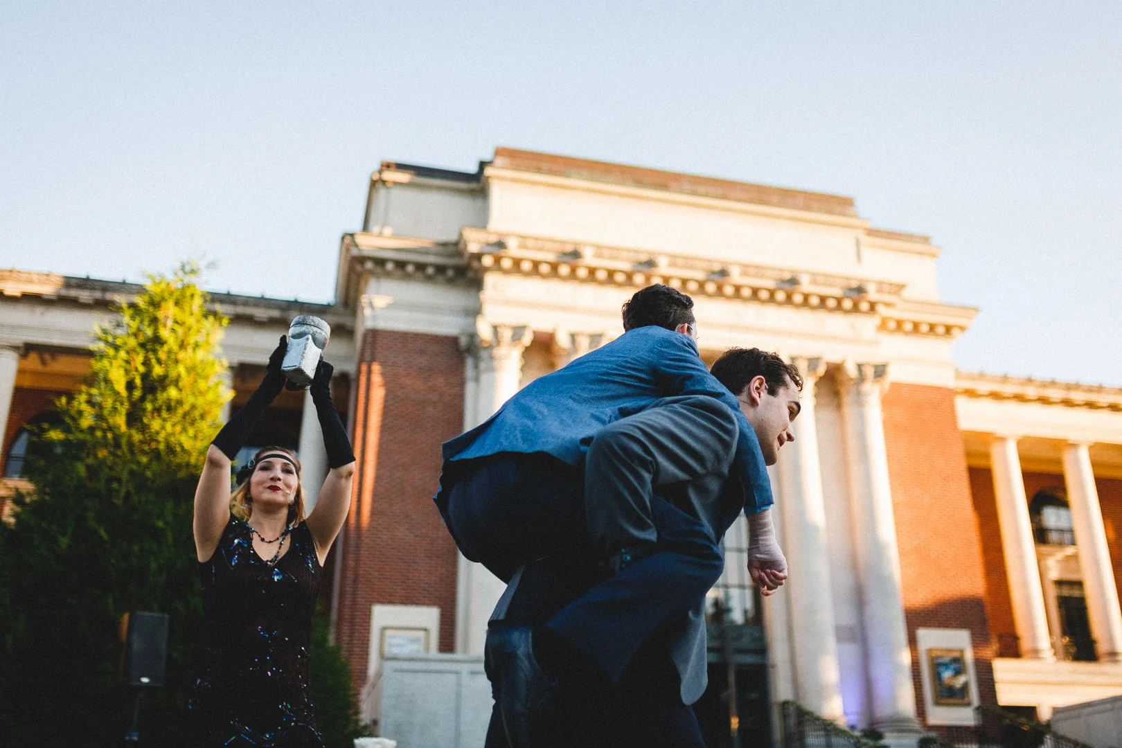 Linds Esch in Romeo & Juliet as Mercutio