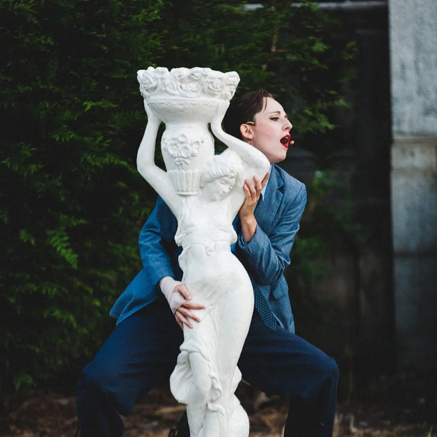Linds Esch in Romeo & Juliet as Mercutio