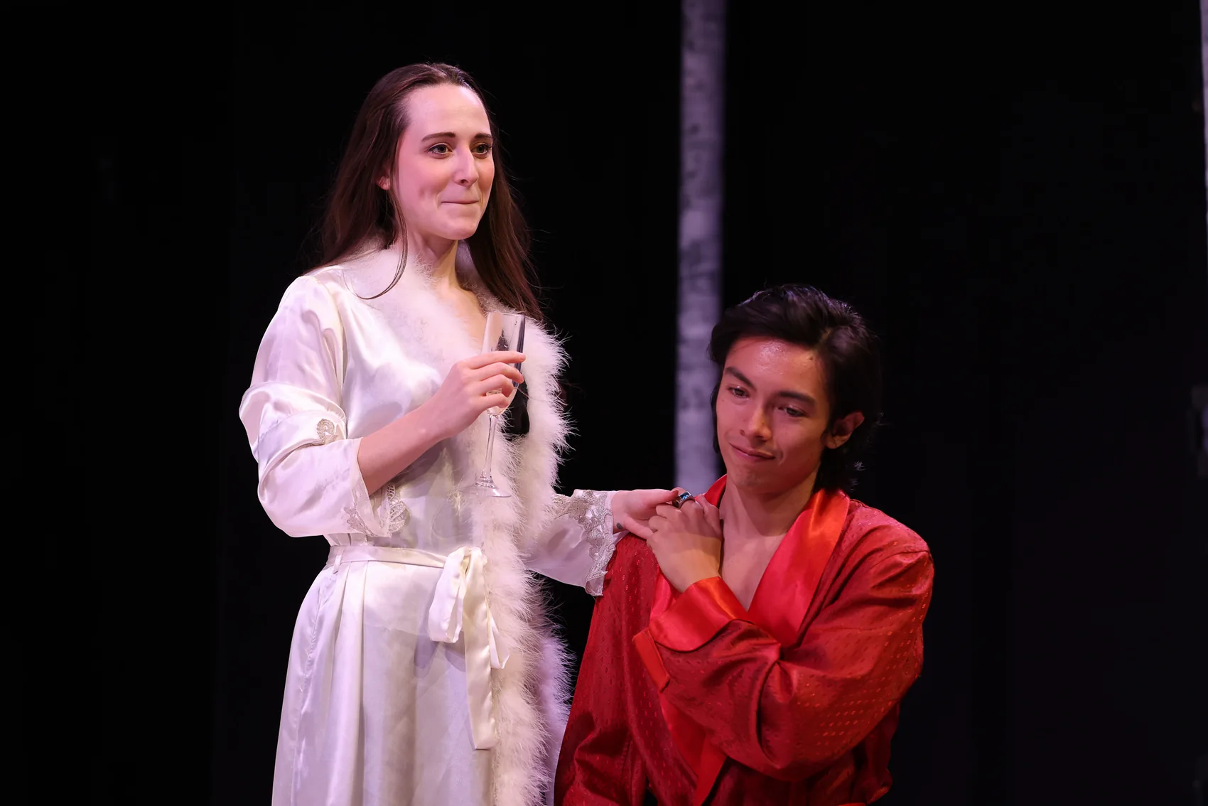 Linds Esch in Wintertime as Maria